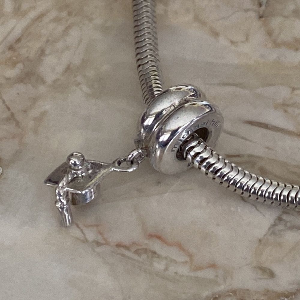 Michael Hill Sterling Silver Graduation Charm Bead